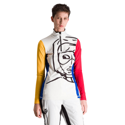 Dámska mikina Rossignol W Bessy1/2 Zip Top Multicolor