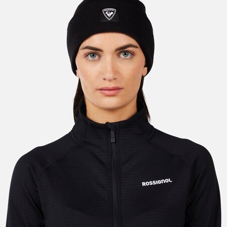 Mikina Rossignol W Blackside Mix FZ Fleece Black