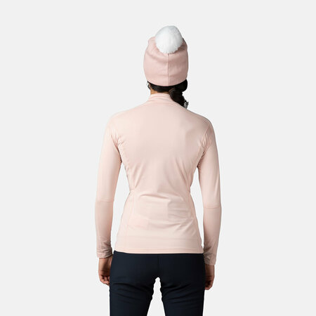 Mikina Rossignol W Classique 1/2 Zip Powder Pink Mikina Rossignol W Classique 1/2 Zip Powder Pink