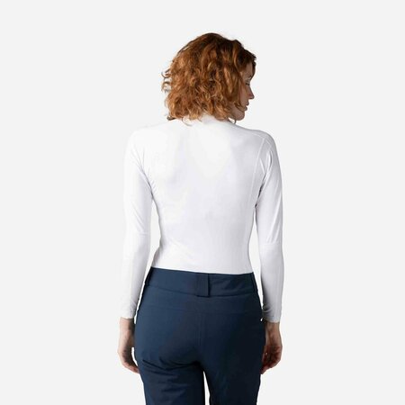 Mikina Rossignol W Classique 1/2 Zip White Mikina Rossignol W Classique 1/2 Zip White