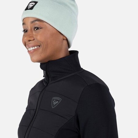 Mikina Rossignol W Classique Hybrid Clim FZ Black