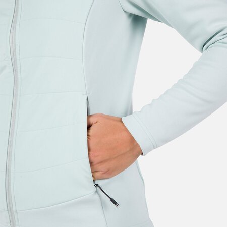 Mikina Rossignol W Classique Hybrid Clim FZ Steam