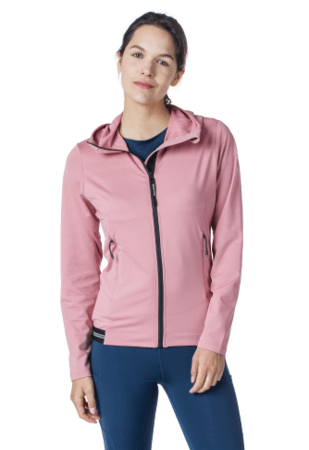 Mikina Rossignol W Hoodie Eco Sweat Wallop Rose
