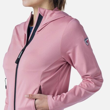 Mikina Rossignol W Hoodie Eco Sweat Wallop Rose
