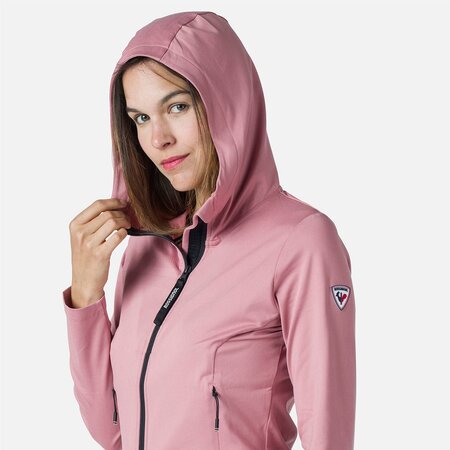Mikina Rossignol W Hoodie Eco Sweat Wallop Rose