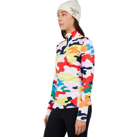 Mikina Rossignol W JCC Booster HZ JCC Camo Print