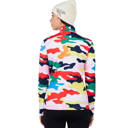 Mikina Rossignol W JCC Booster HZ JCC Camo Print