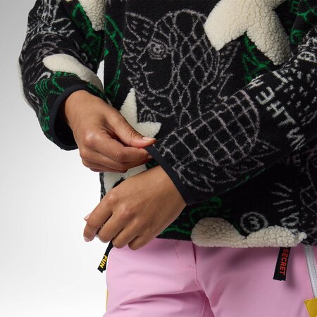 Mikina Rossignol W JCC Fleece Anorak JCC Angels Dark