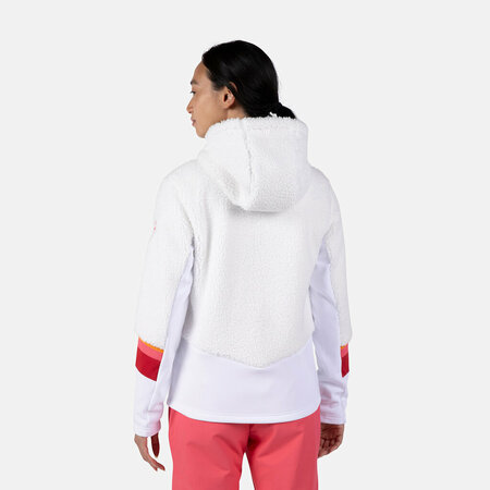Mikina Rossignol W Wispile Fleece Fzh White Mikina Rossignol W Wispile Fleece Fzh White