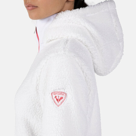 Mikina Rossignol W Wispile Fleece Fzh White Mikina Rossignol W Wispile Fleece Fzh White