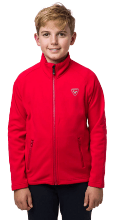 Detská mikina Rossignol Boy FZ Clim Sports Red Detská mikina Rossignol Boy FZ Clim Sports Red