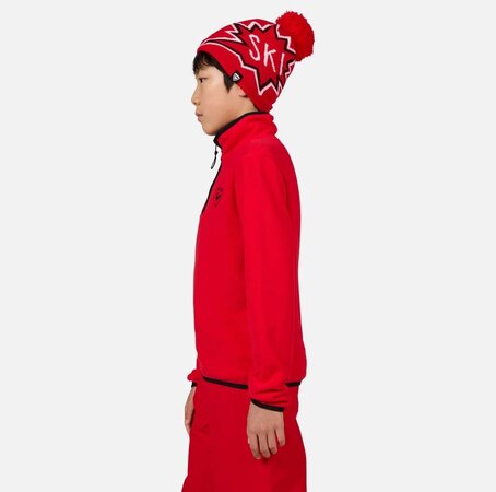 Mikina Rossignol Jr Strawpile Fleece HZ Sports Red