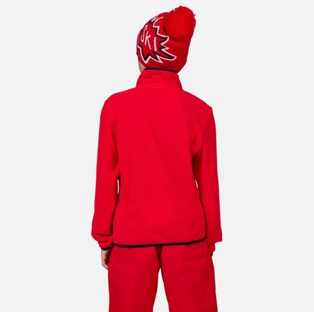 Mikina Rossignol Jr Strawpile Fleece HZ Sports Red