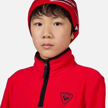 Mikina Rossignol Jr Strawpile Fleece HZ Sports Red