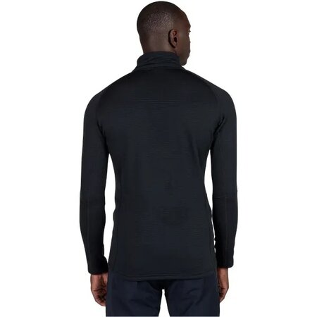 Mikina Rossignol Blackside Fleece HZ Black