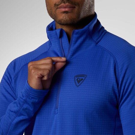 Mikina Rossignol Blackside Fleece HZ Dazzle Blue