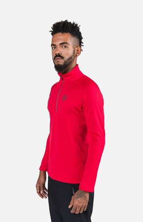 Mikina Rossignol Blackside Fleece HZ Sports Red