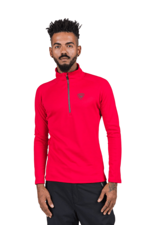 Mikina Rossignol Blackside Fleece HZ Sports Red