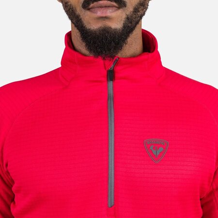 Mikina Rossignol Blackside Fleece HZ Sports Red