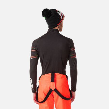 Mikina Rossignol Classique Hero Clim 1/2 Zip Black