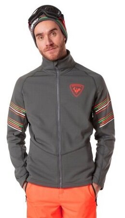 Mikina Rossignol Classique Herlo Clim Onyx Grey