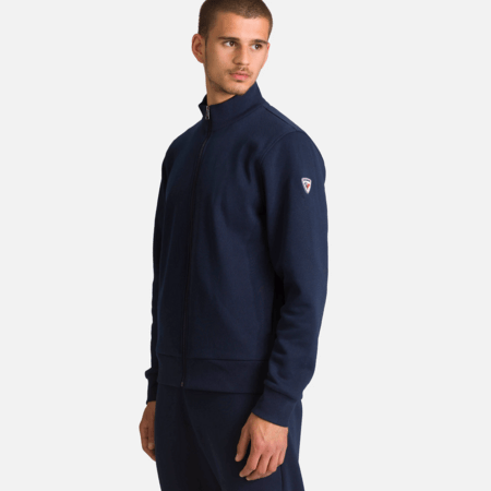 Mikina Rossignol Logo Sweat Full-Zip Dark Navy