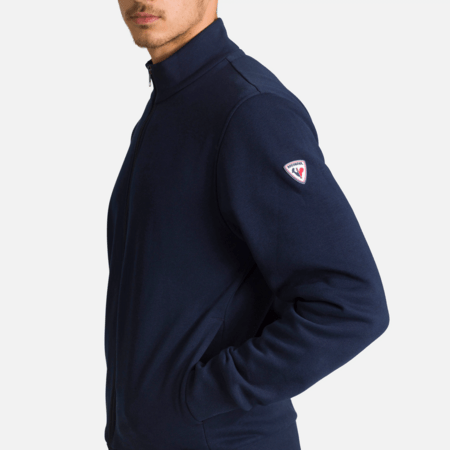 Mikina Rossignol Logo Sweat Full-Zip Dark Navy