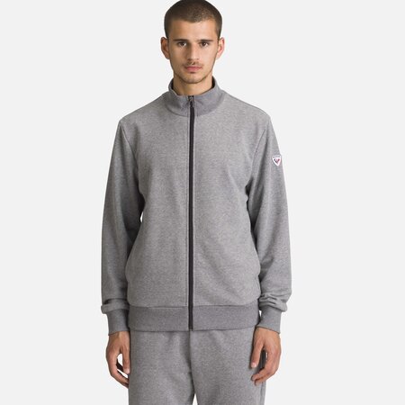 Mikina Rossignol Logo Sweat Full-Zip Heather Grey