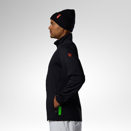 Mikina Rossignol M Hero Stretch Fleece Jacket Black