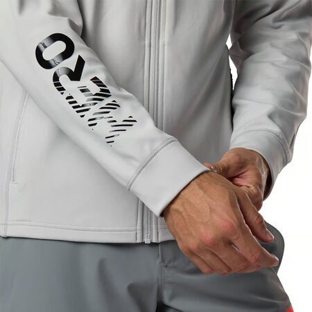 Mikina Rossignol M Hero Stretch Fleece Jacket Light Grey