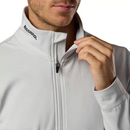 Mikina Rossignol M Hero Stretch Fleece Jacket Light Grey