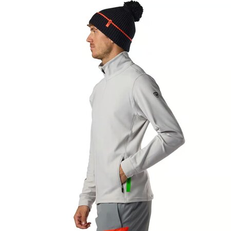 Mikina Rossignol M Hero Stretch Fleece Jacket Light Grey