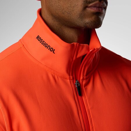 Mikina Rossignol M Hero Stretch Fleece Jacket Neon Red