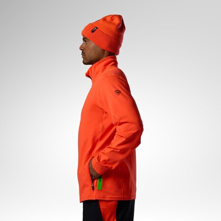 Mikina Rossignol M Hero Stretch Fleece Jacket Neon Red