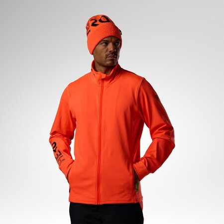 Mikina Rossignol M Hero Stretch Fleece Jacket Neon Red