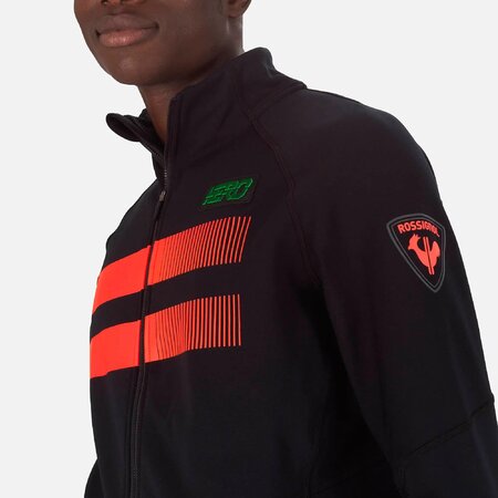 Pánska mikina Rossignol Men's Hero Clim Fleece Jacket Black