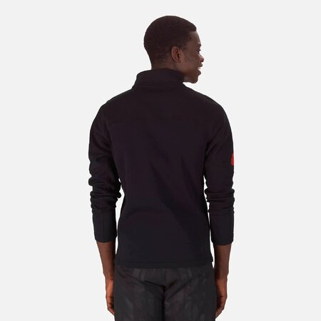 Pánska mikina Rossignol Men's Hero Clim Fleece Jacket Black