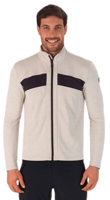Pánska mikina Rossignol Men's React Merino Full Zip Midlayer Wild Dove