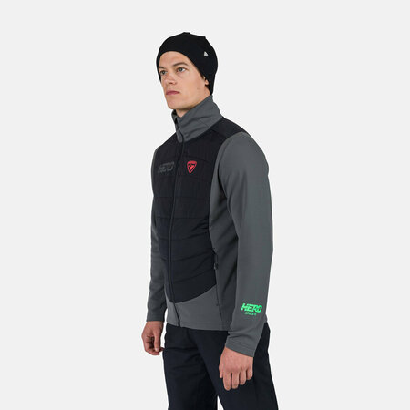 Mikina Rossignol New Hero Classique Hybrid Clim Onyx Grey