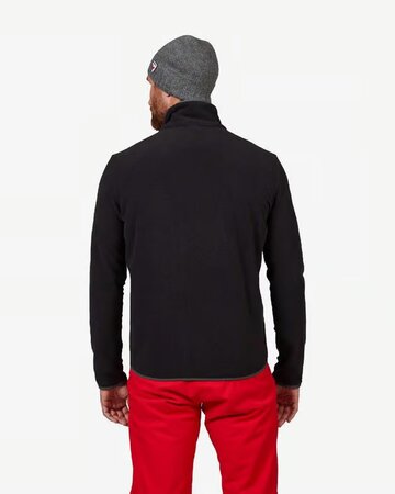 Mikina Rossignol Strawpile Fleece FZ Black