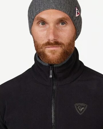 Mikina Rossignol Strawpile Fleece FZ Black