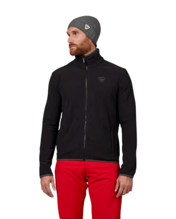 Mikina Rossignol Strawpile Fleece FZ Black