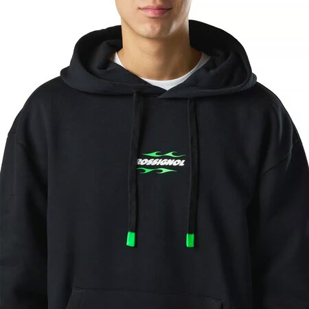 Mikina Rossignol Super Project Hoodie Black