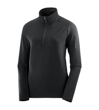 Dámska mikina Salomon Essential Ltwarm Hz W Deep Black