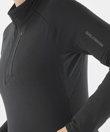 Dámska mikina Salomon Essential Ltwarm Hz W Deep Black