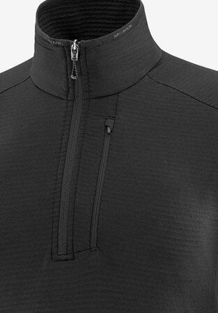 Pánska mikina Salomon Essential Ltwarm Hz Deep Black