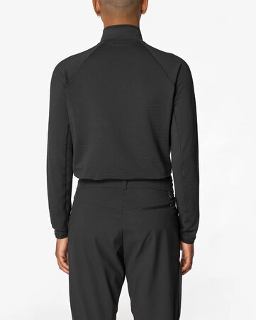 Mikina Salomon Essential Lightwarm FZ M Deep Black