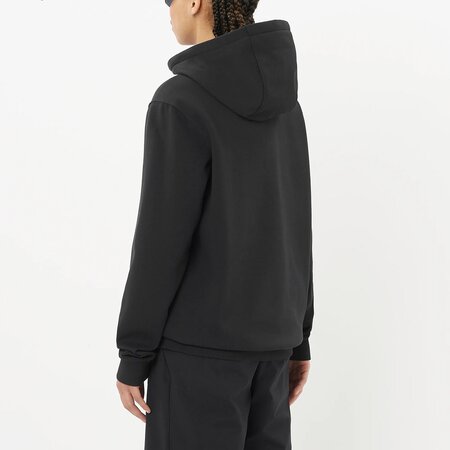 Mikina Salomon Freestyle Hoodie Deep Black