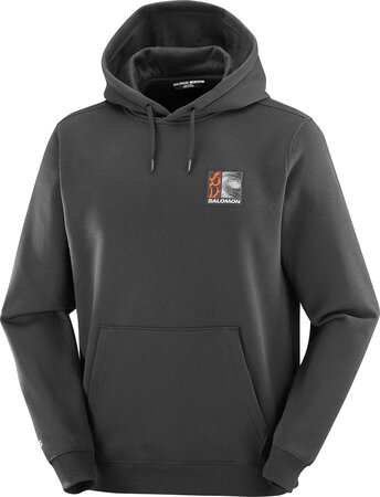 Mikina Salomon Freestyle Hoodie Deep Black
