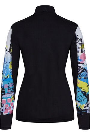 Mikina Sportalm Bonny Print Black